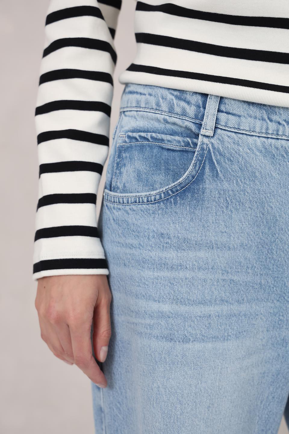 Джинсы Angels клеш голубой