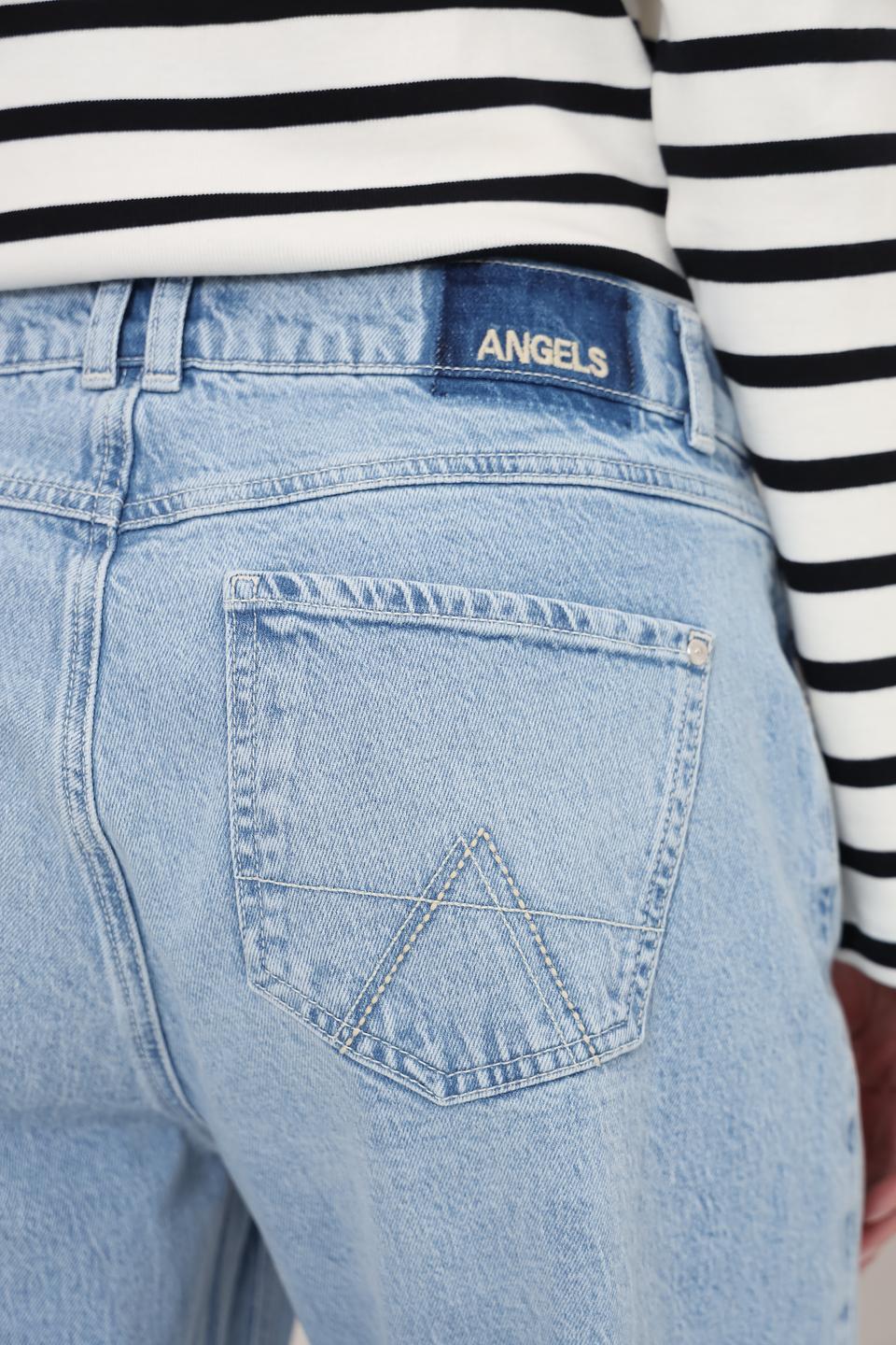 Джинсы Angels клеш голубой