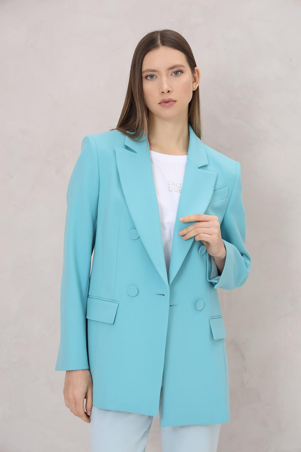 Жакет Marc Cain бирюзовый