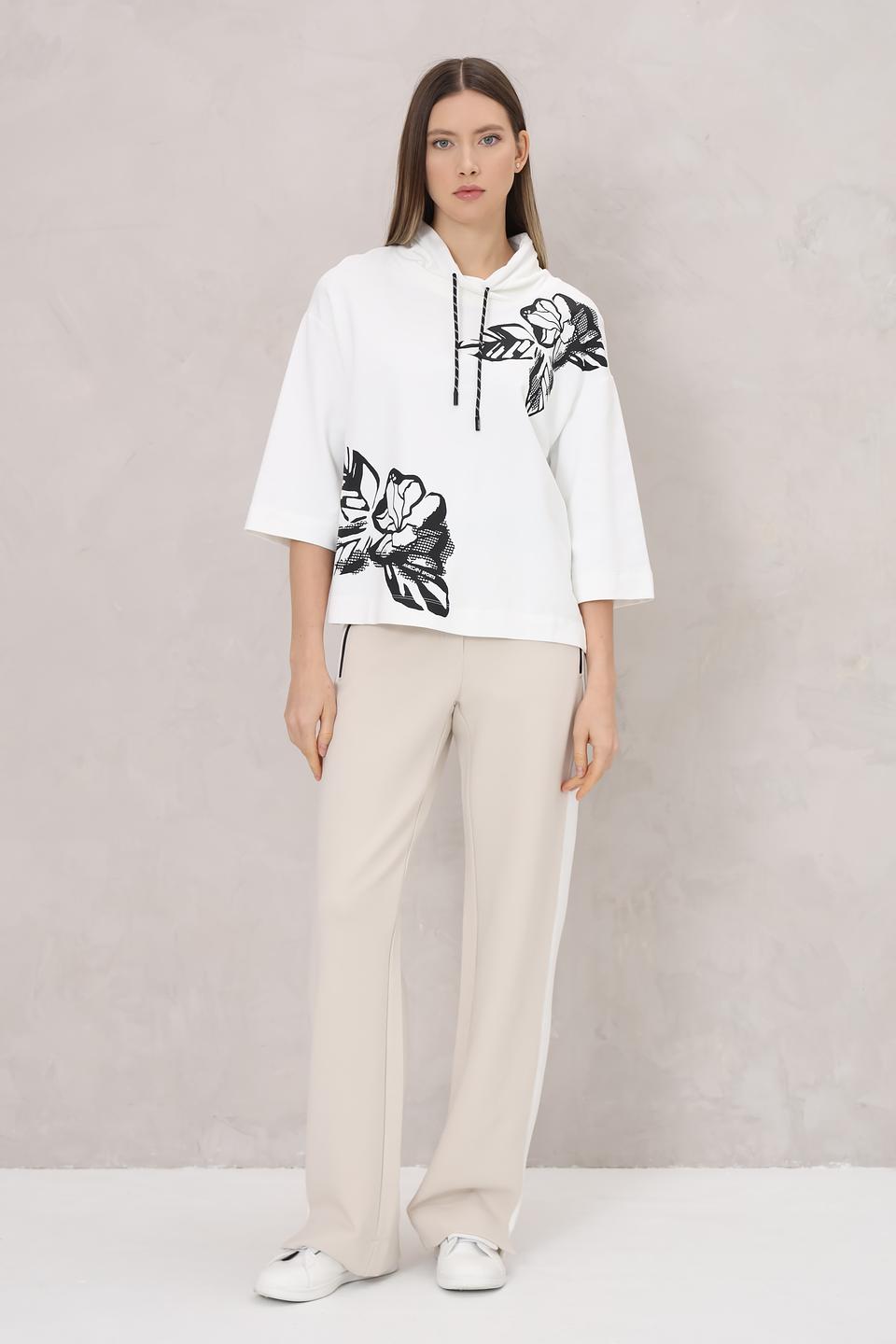 Брюки спортивные Marc Cain Sports бежевые