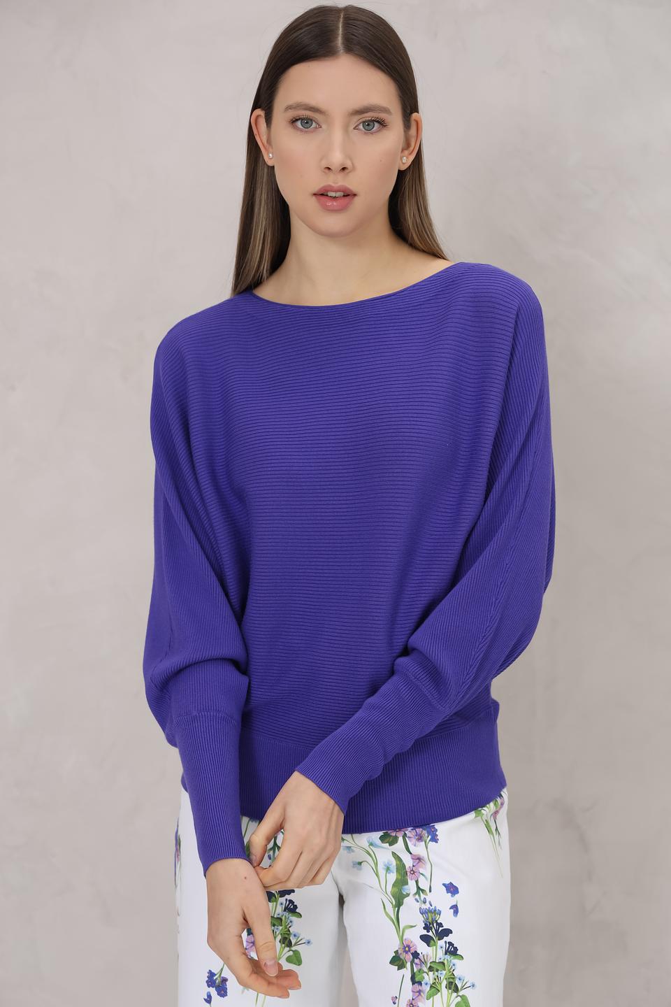 Пуловер Taifun фиолетовый