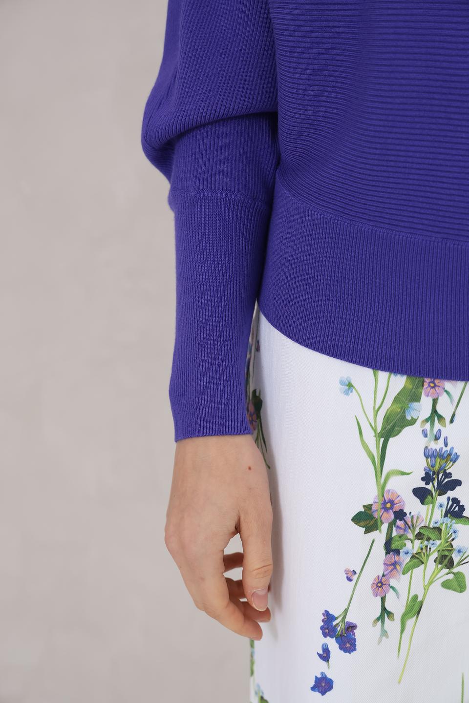 Пуловер Taifun фиолетовый