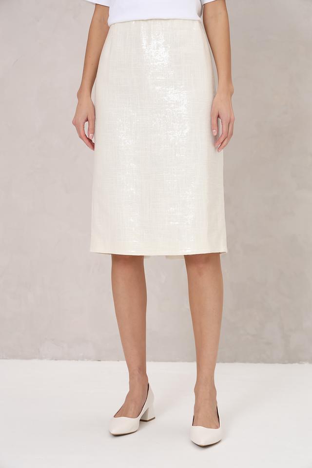 Юбка Luisa Cerano бежевая миди