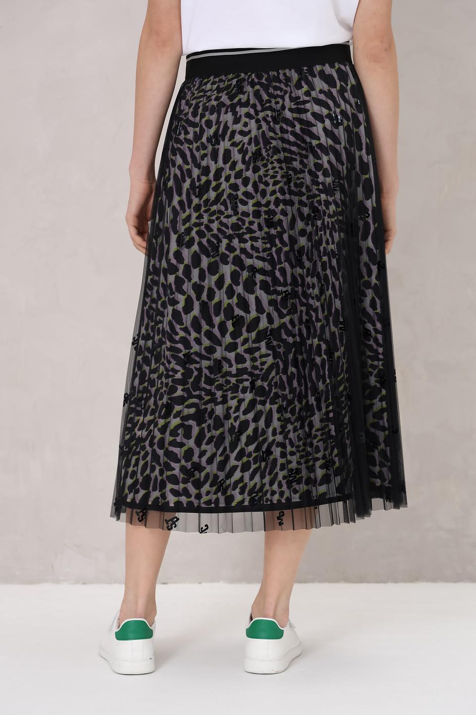 Юбка Marc Cain Sports с леопардовым принтом