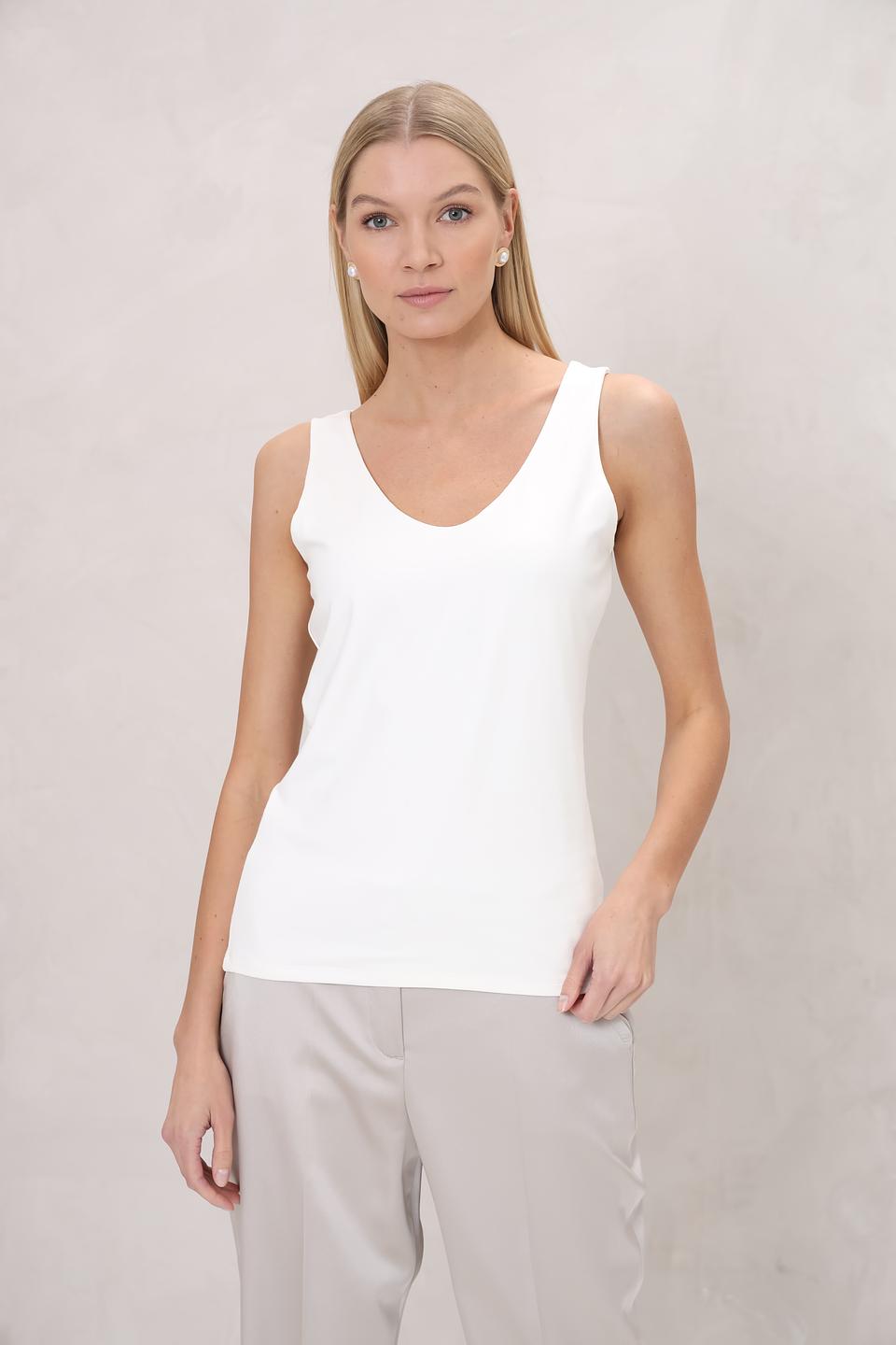 Топ Oui женский белый