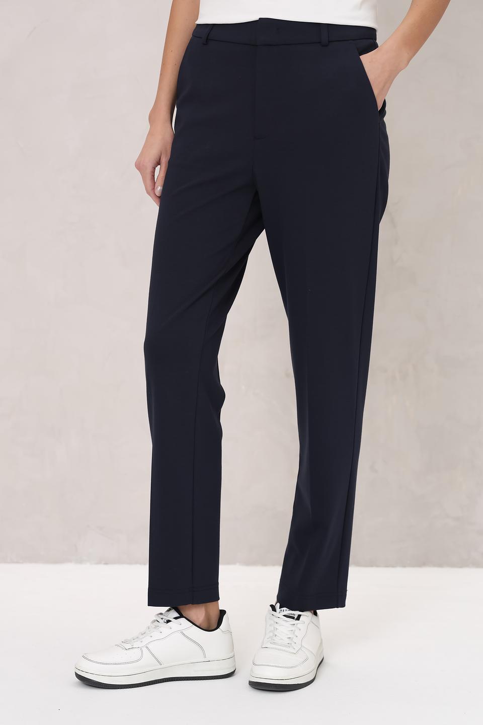 Брюки классические Oui тёмно-синие
