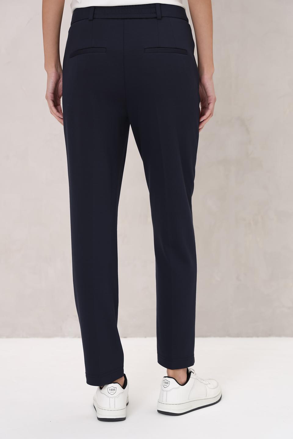 Брюки классические Oui тёмно-синие