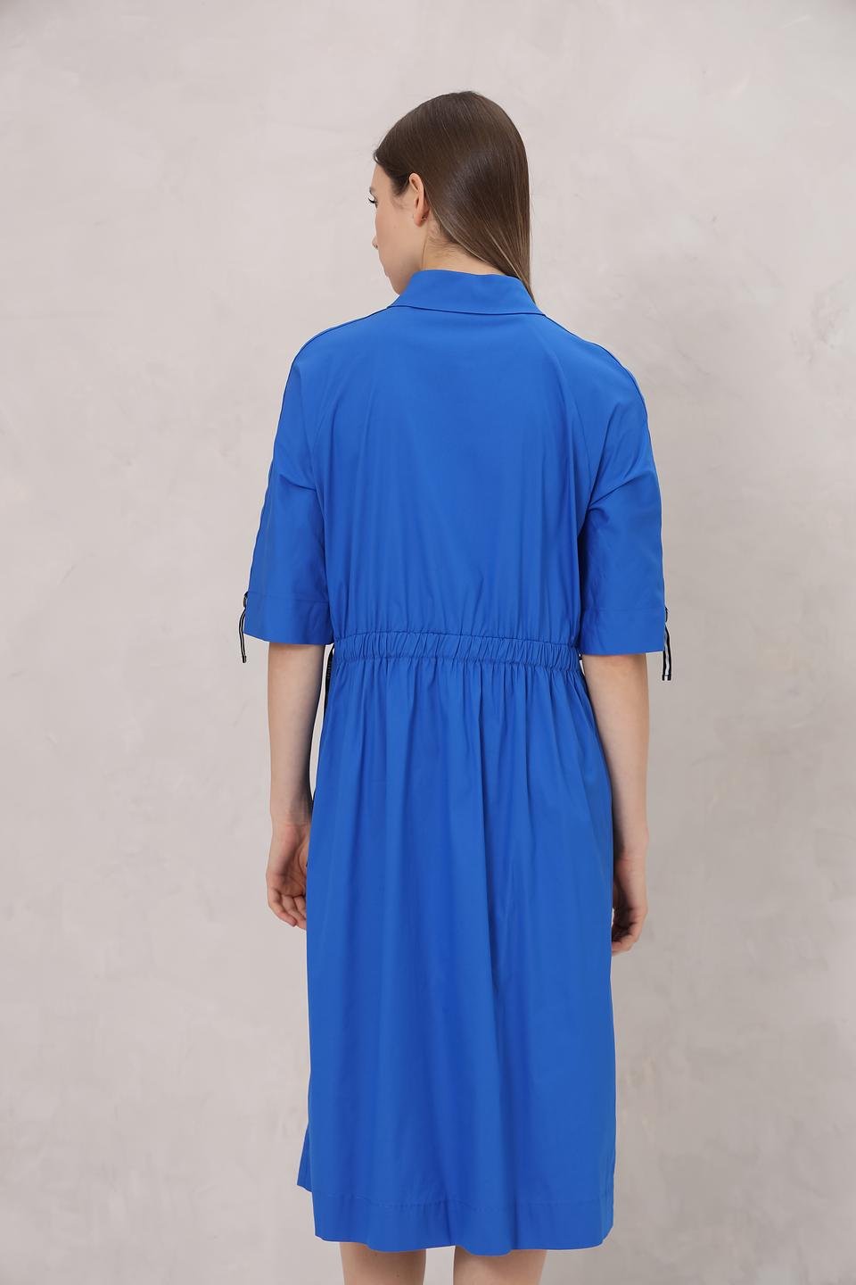 Платье Marc Cain синее с полосками