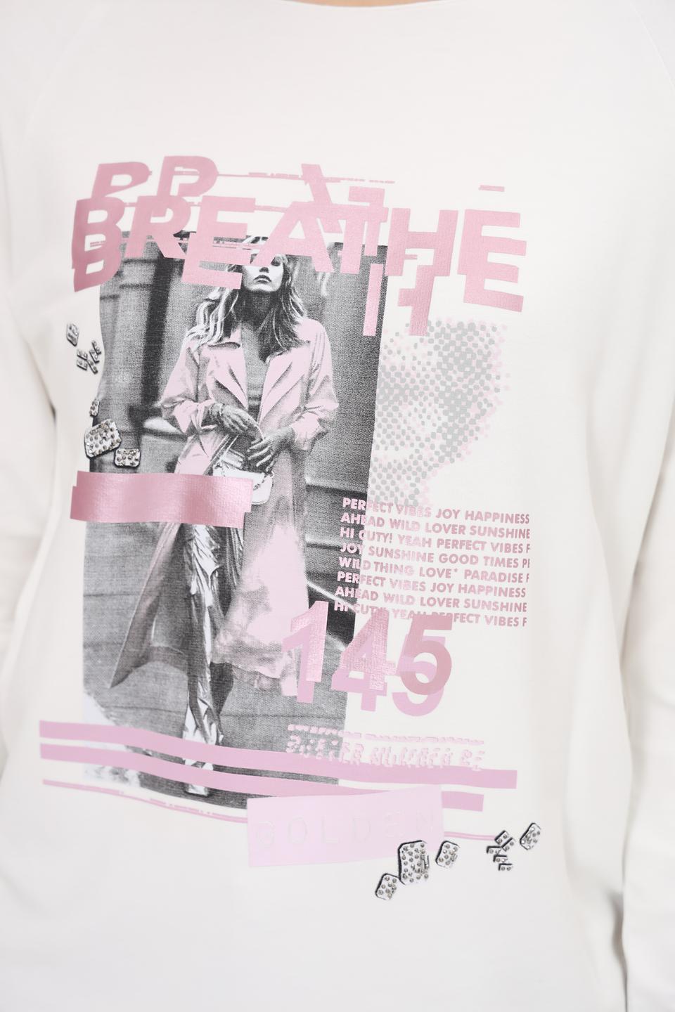 Лонгслив Monari с принтом