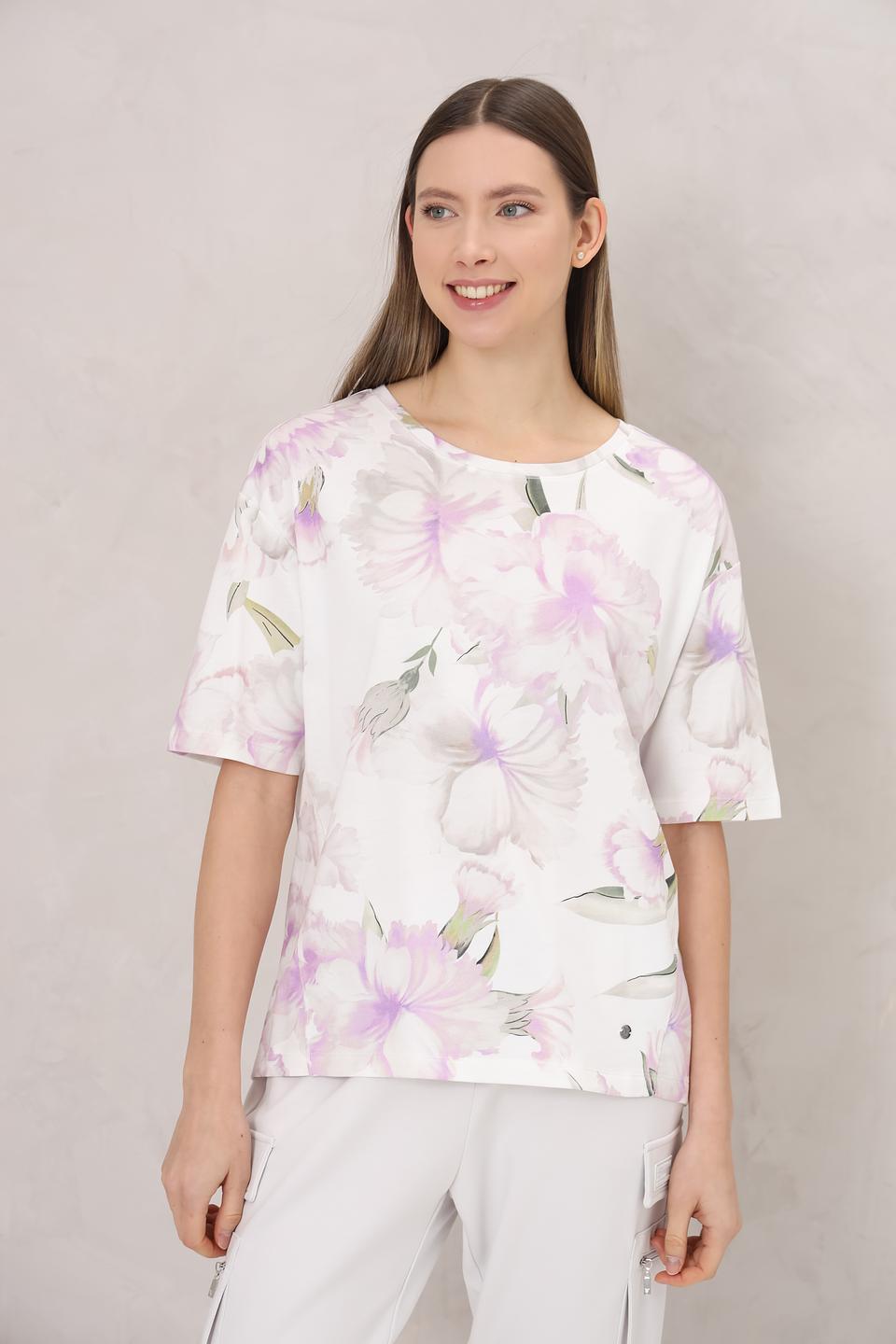 Блуза Monari с цветочным принтом