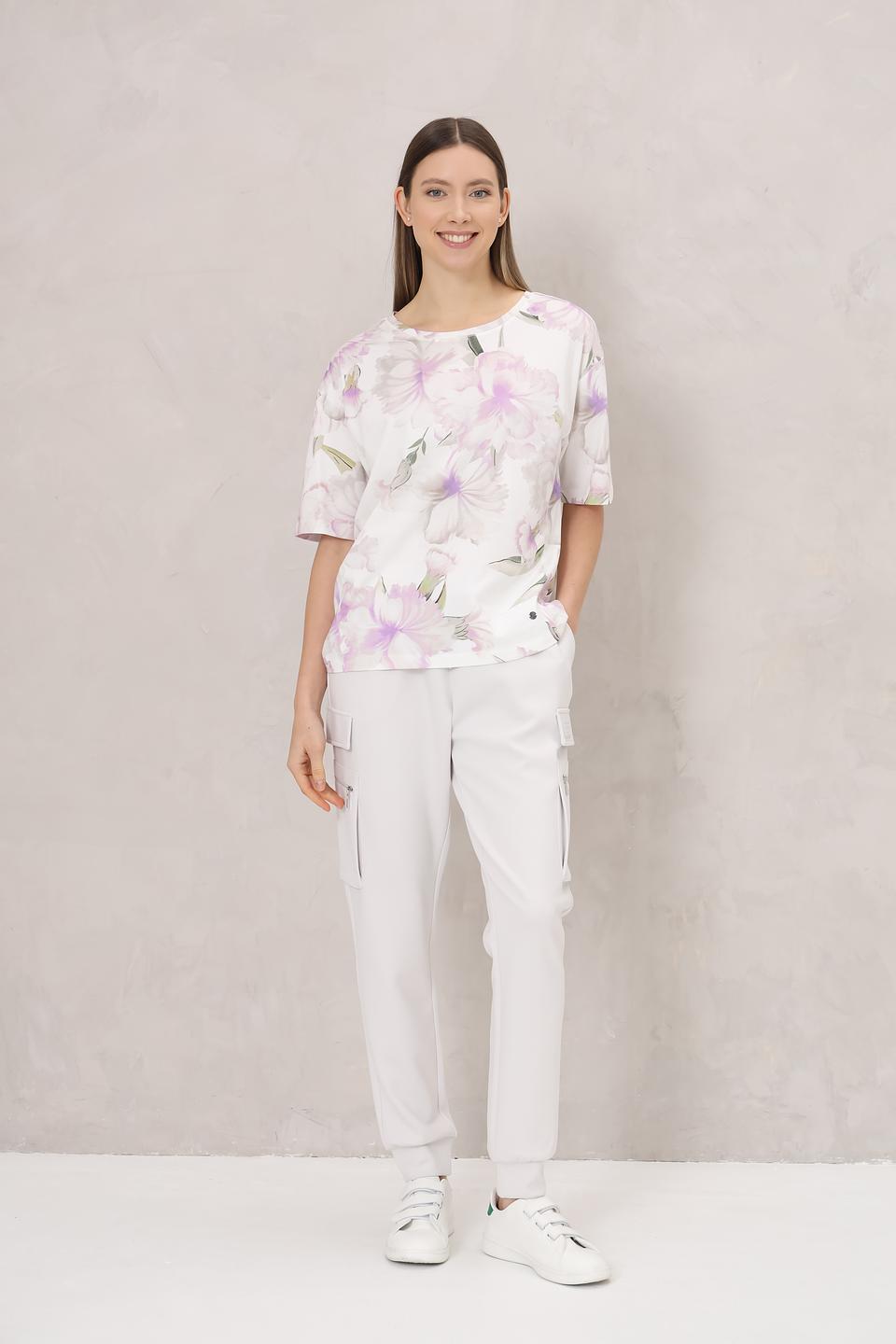 Блуза Monari с цветочным принтом
