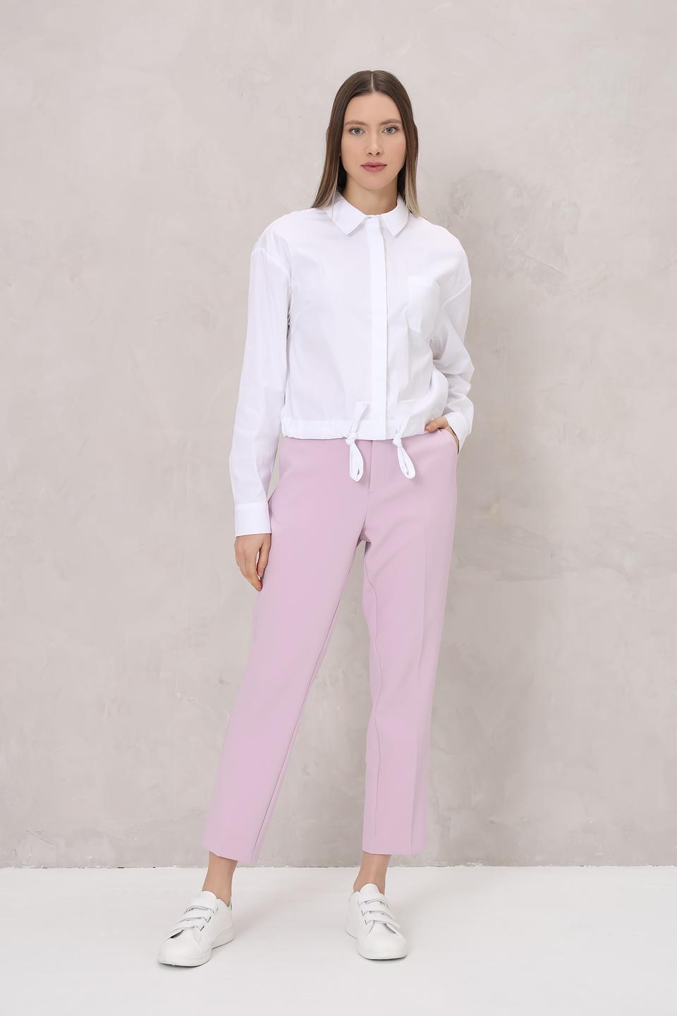 Блуза Monari белая с завязками