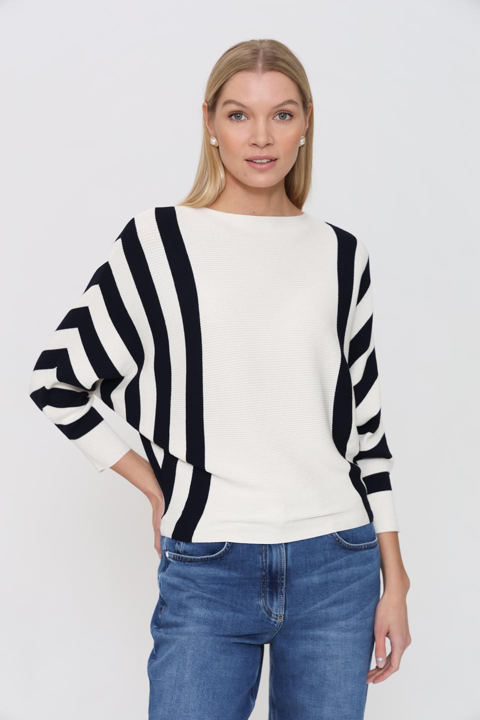 Пуловер Pezzo в полоску