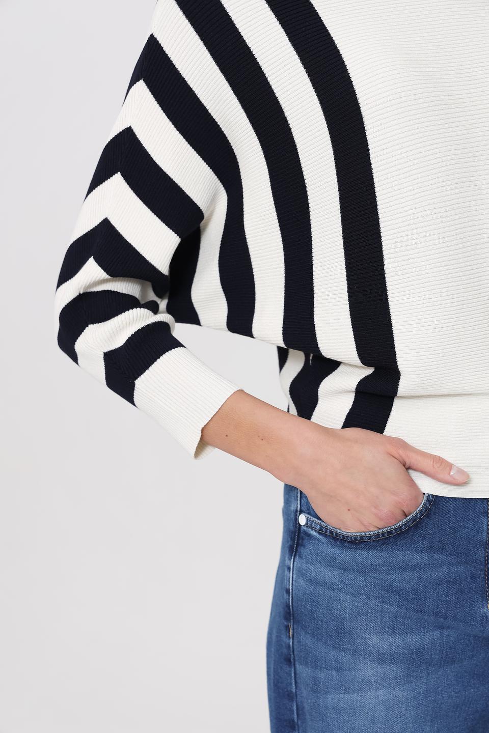 Пуловер Pezzo в полоску