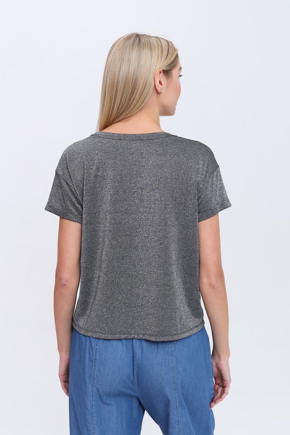 Футболка Pezzo с логотипом серая