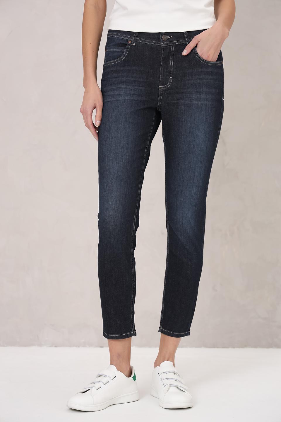 Джинсы Angels с утяжкой тёмно-синие