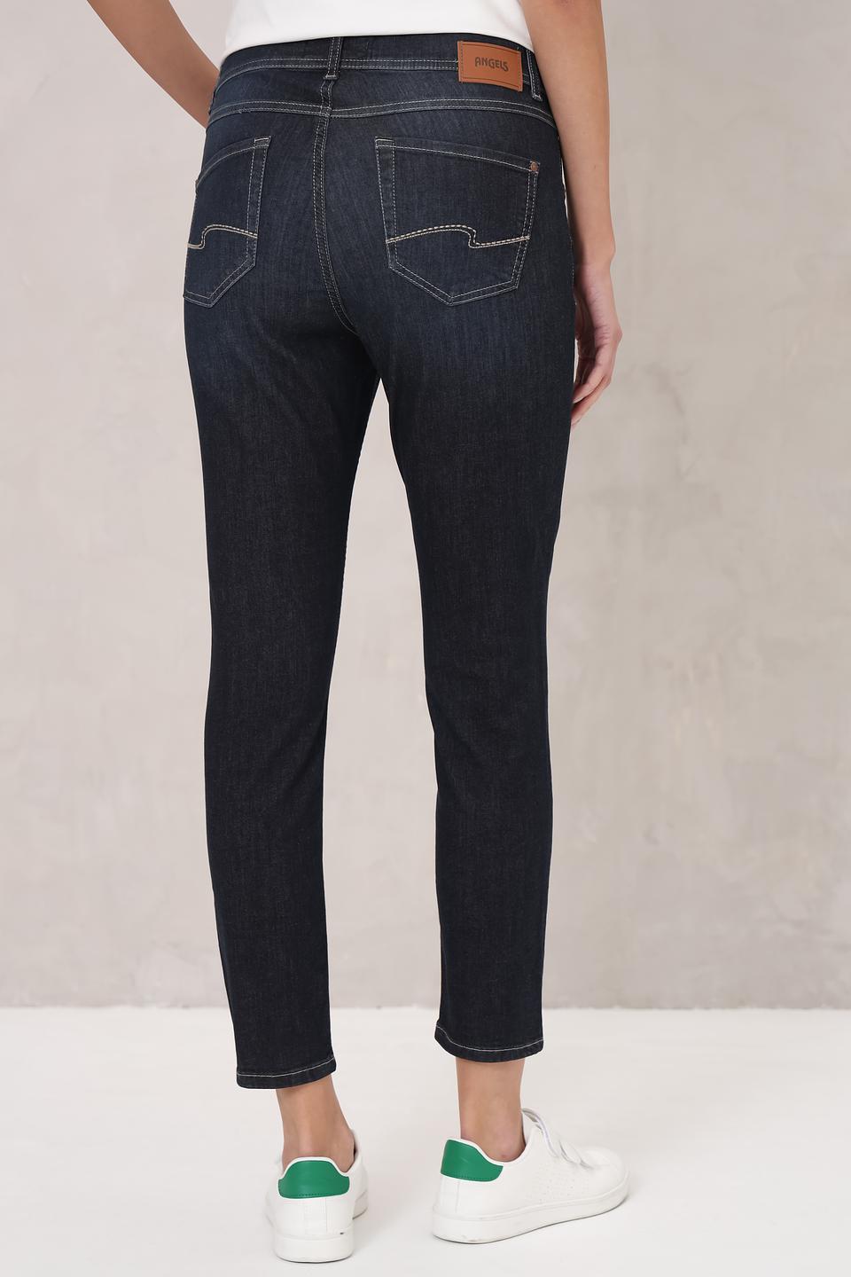 Джинсы Angels с утяжкой тёмно-синие