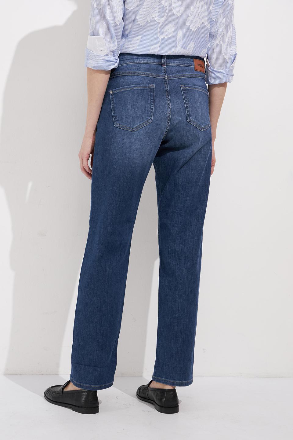 Джинсы Angels прямого кроя синие