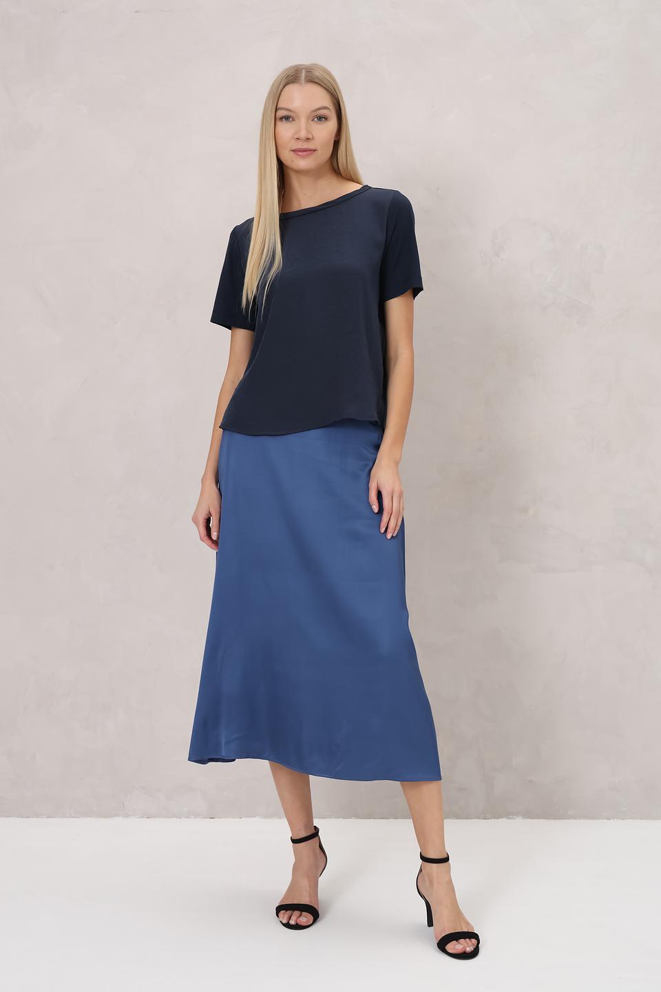 Футболка Luisa Cerano тёмно-синяя