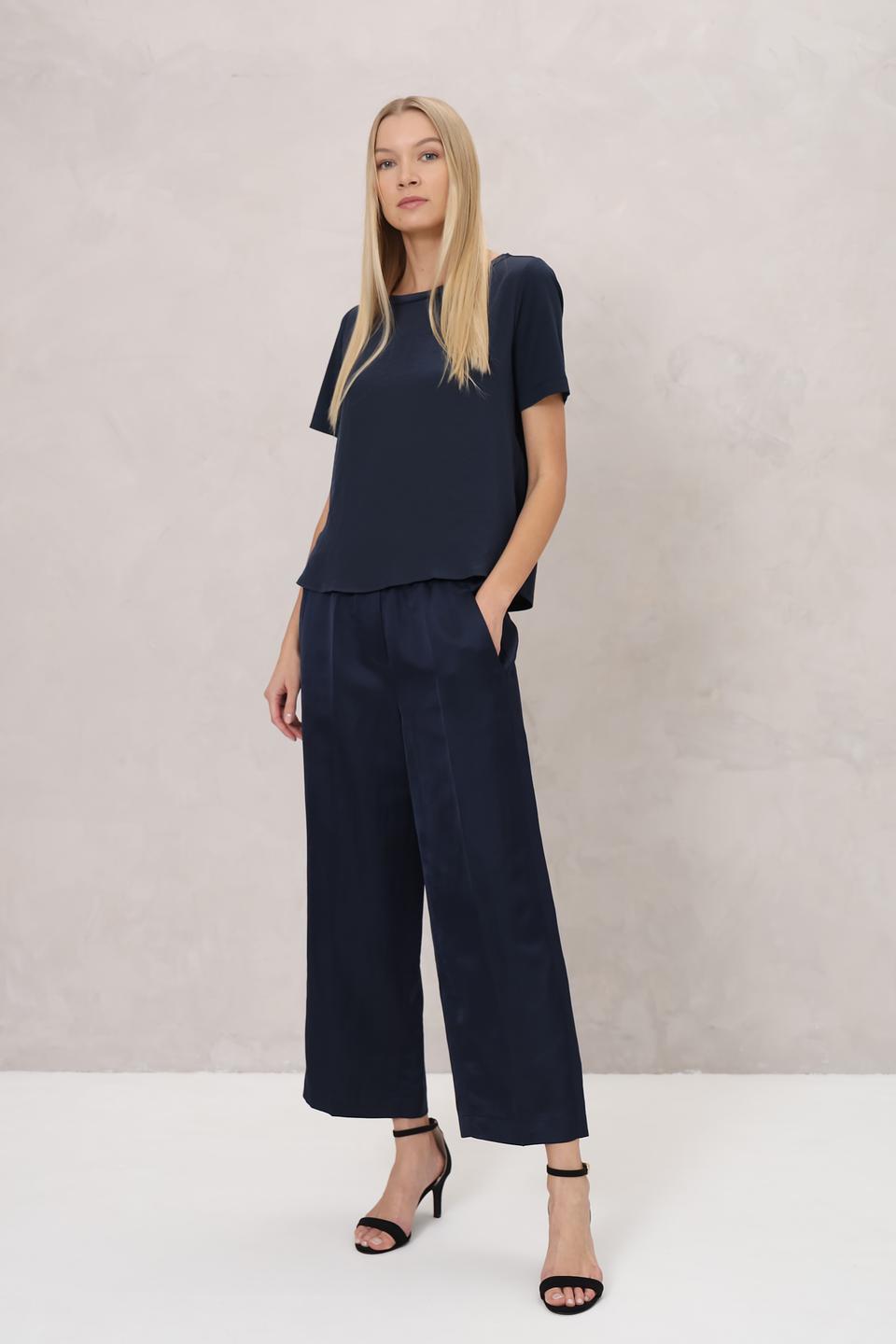 Футболка Luisa Cerano тёмно-синяя