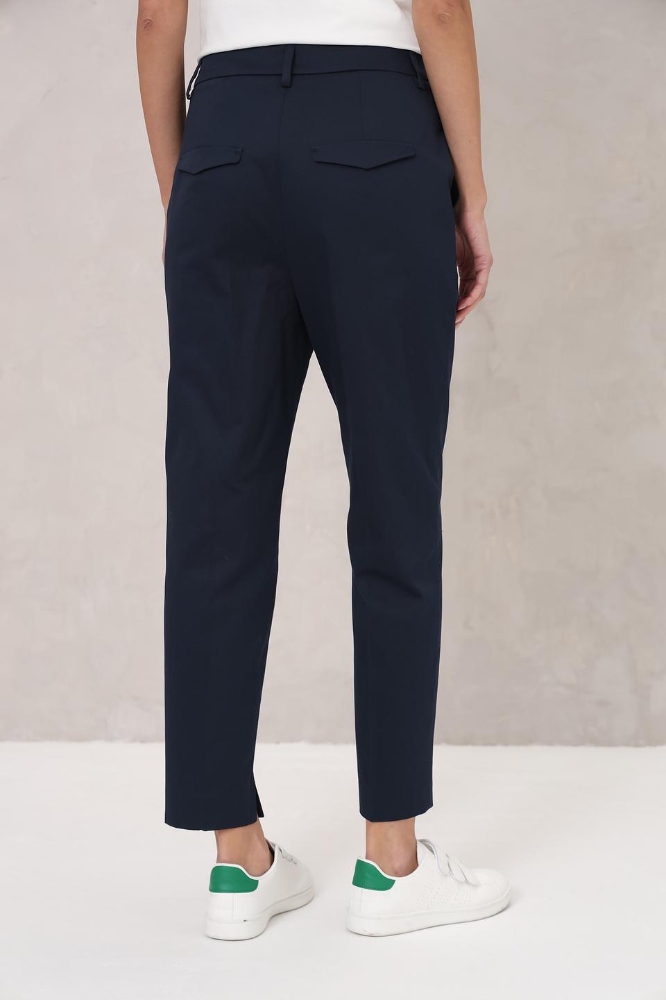 Брюки классические Luisa Cerano темно-синие