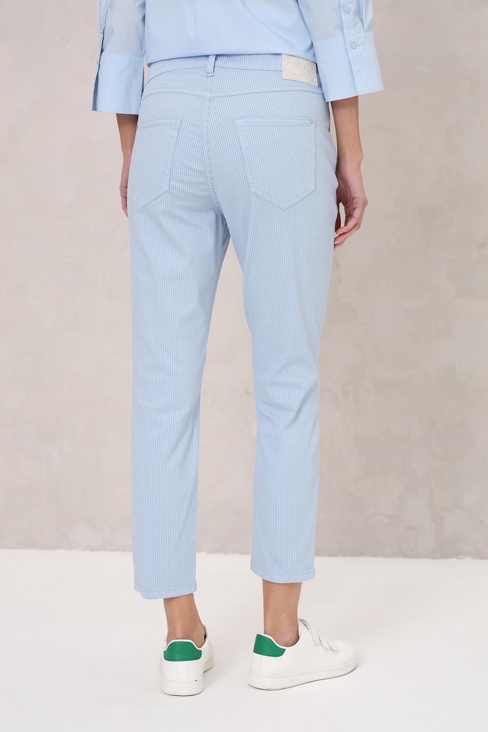 Брюки Gardeur в полоску голубой