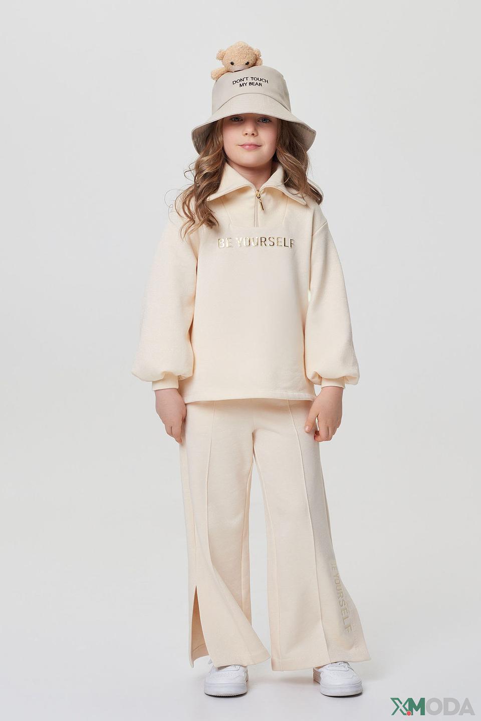 Брюки Choupette дев. бежевые