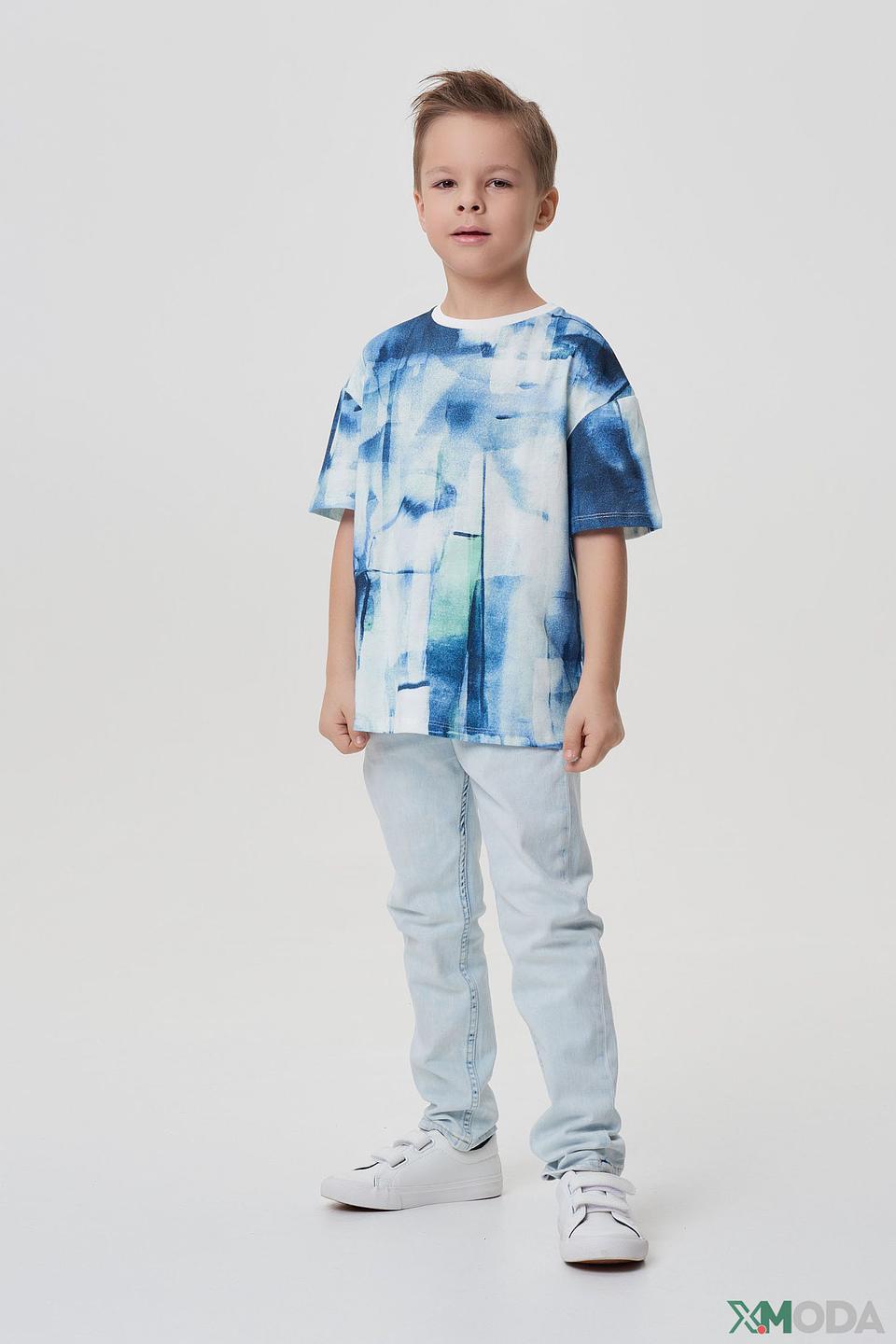 Футболка Choupette с принтом голубой