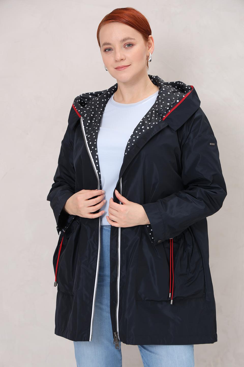 Куртка Baronia с капюшоном чёрная