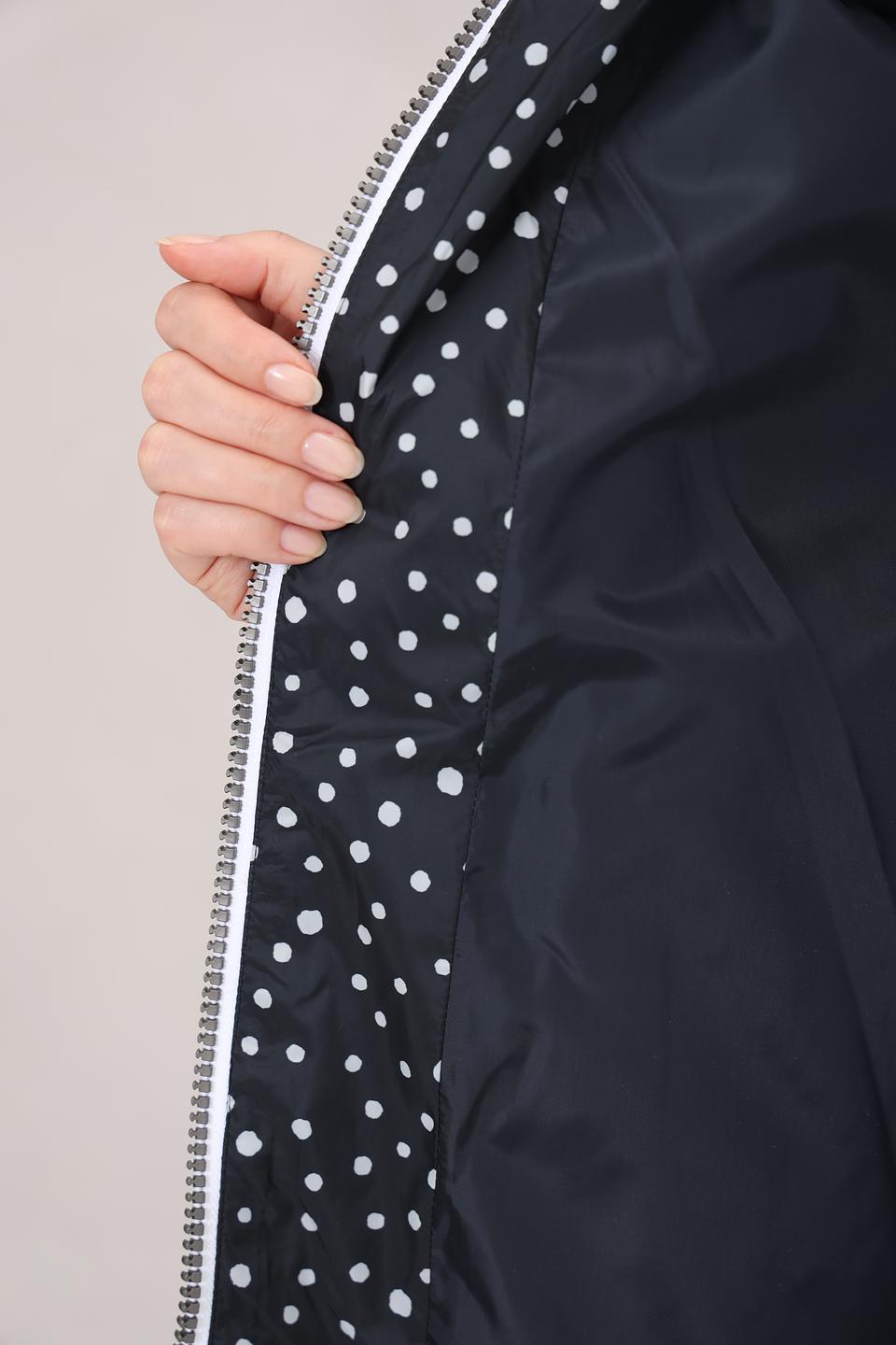 Куртка Baronia с капюшоном чёрная