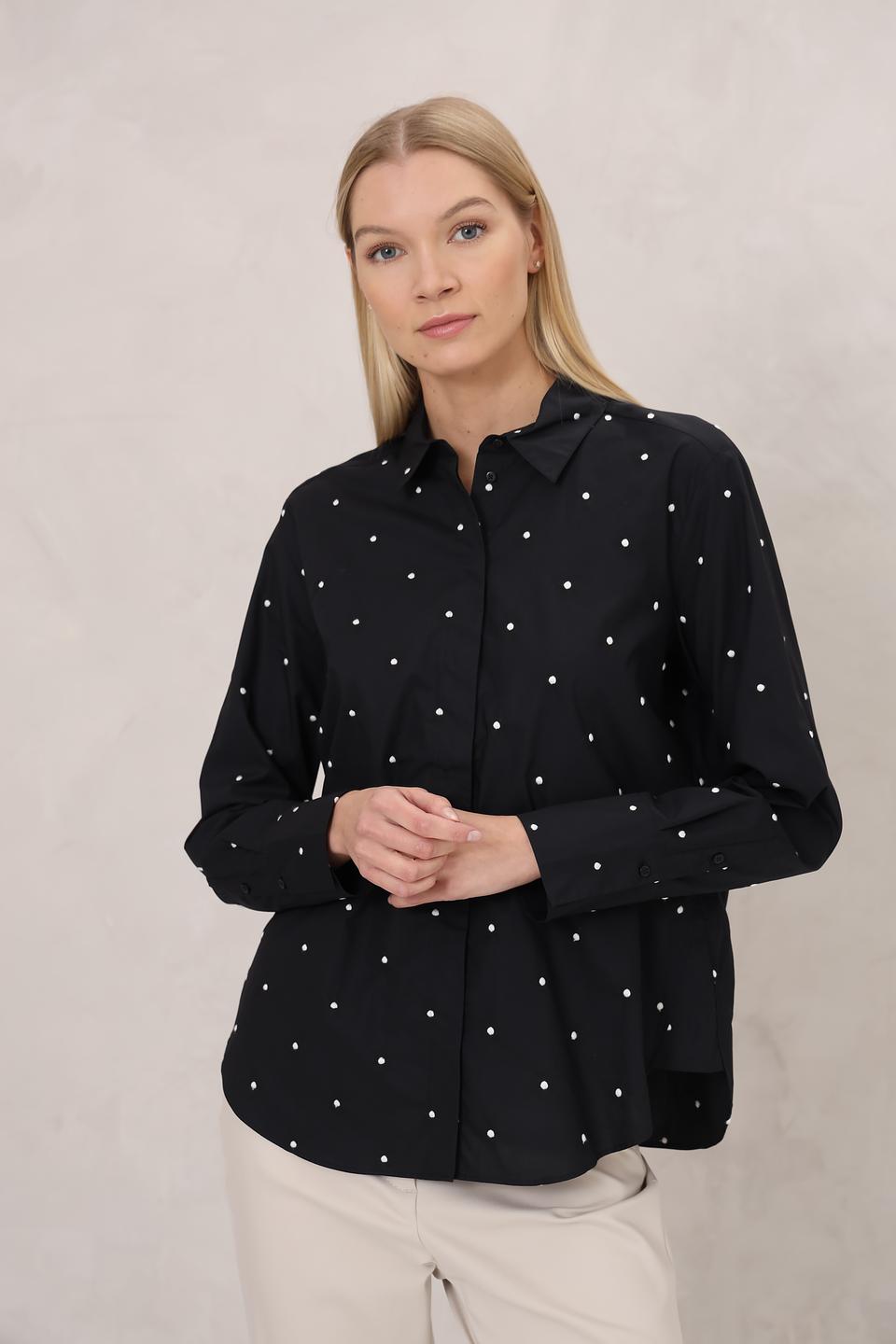 Рубашка Gerry Weber в горошек