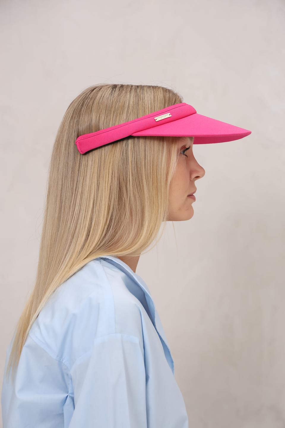 Кепка-козырек Seeberger фуксия