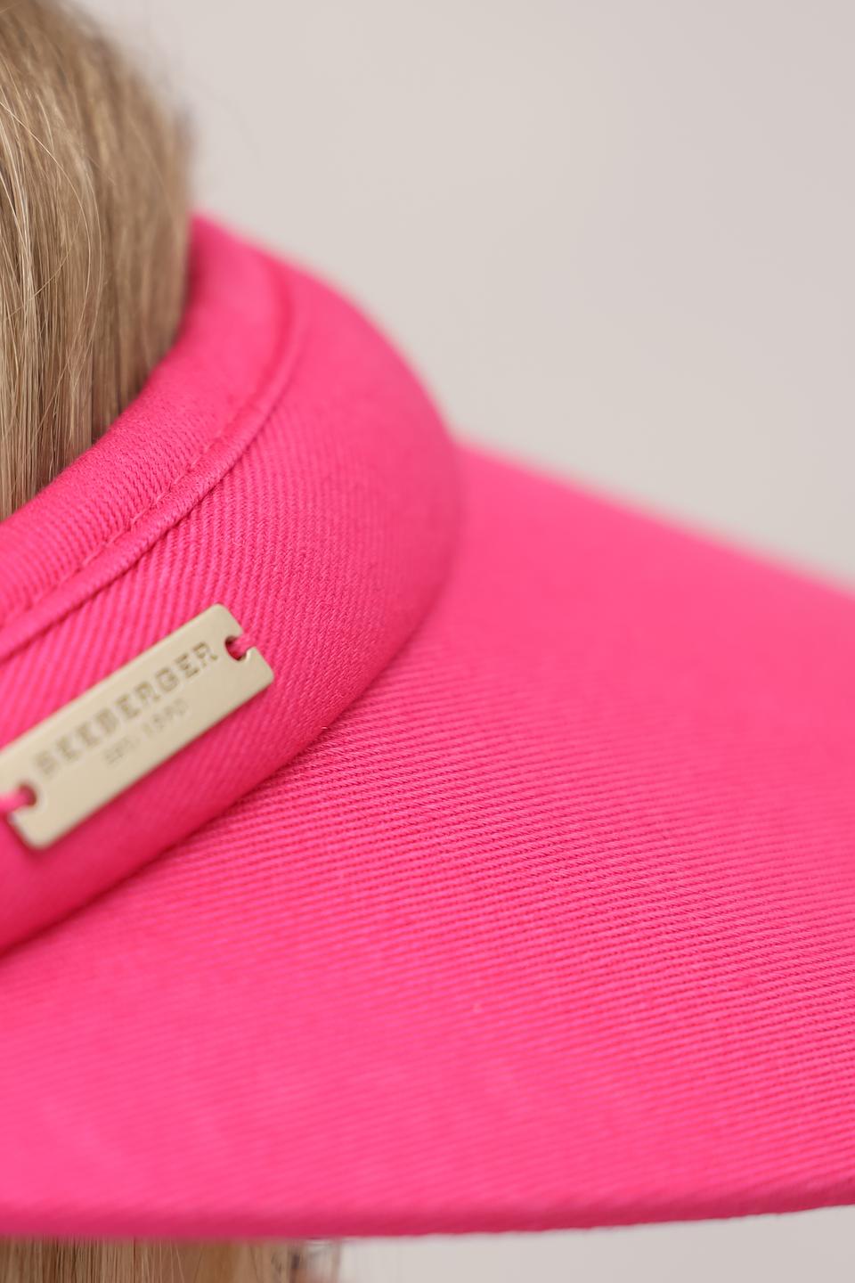 Кепка-козырек Seeberger фуксия