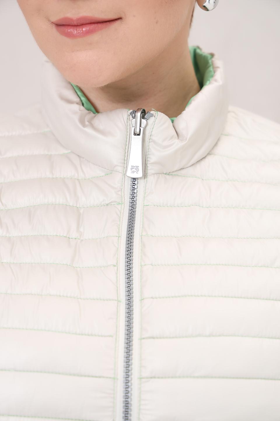 Жилет Lebek стеганый лайм