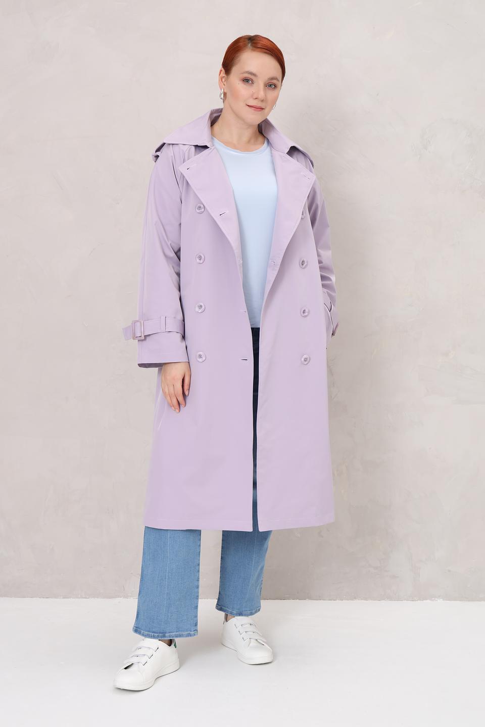 Плащ Electra style лавандовый