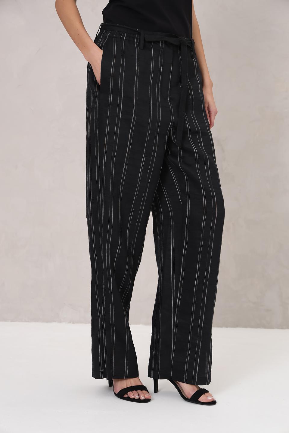 Брюки клёш Annette Gortz в полоску