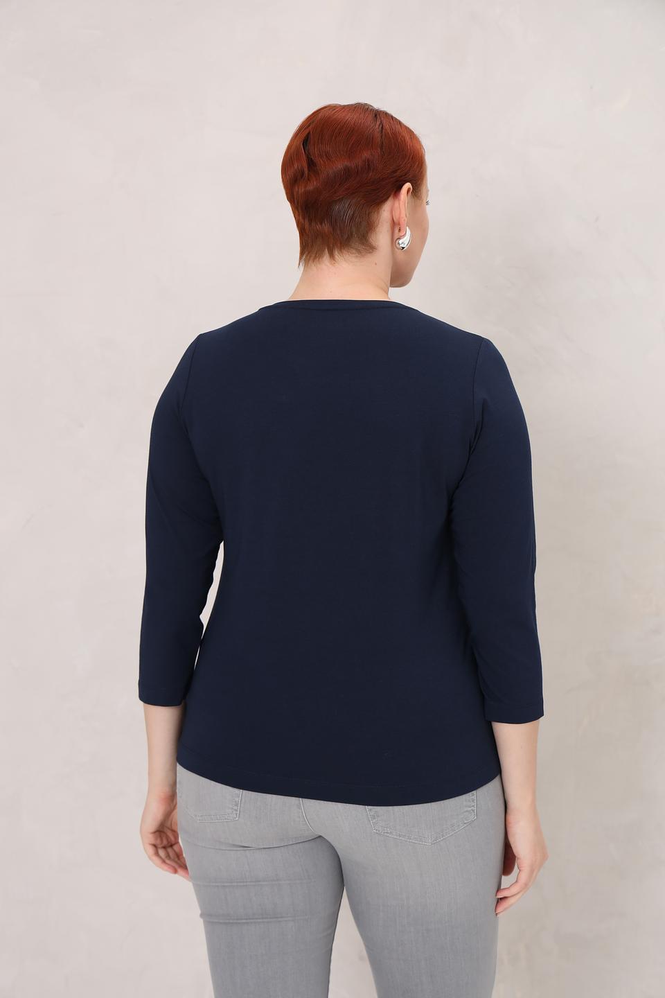 Лонгслив Rabe collection с цветочным принтом