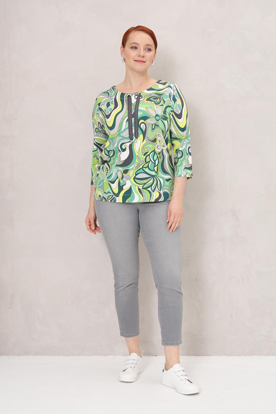 Блуза Via Appia с принтом