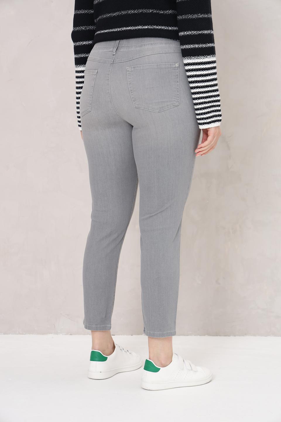 Джинсы Rabe collection серые укороченные