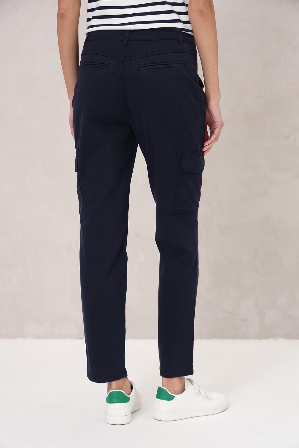 Брюки кл Oui женские темно-синие