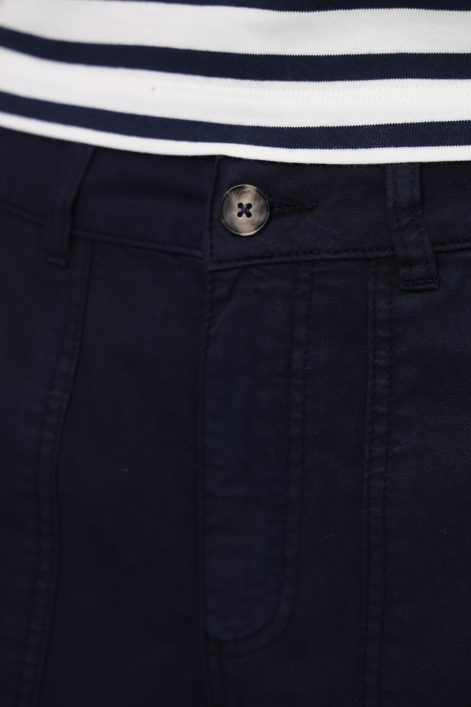 Брюки кл Oui женские темно-синие