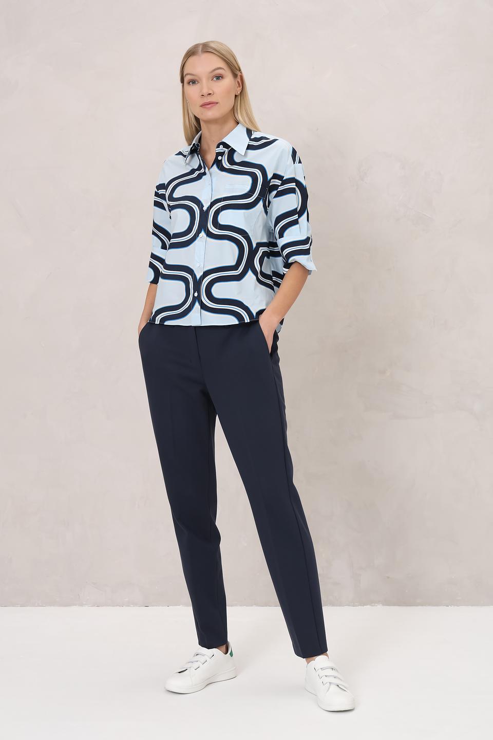 Брюки Gardeur классические темно-синие