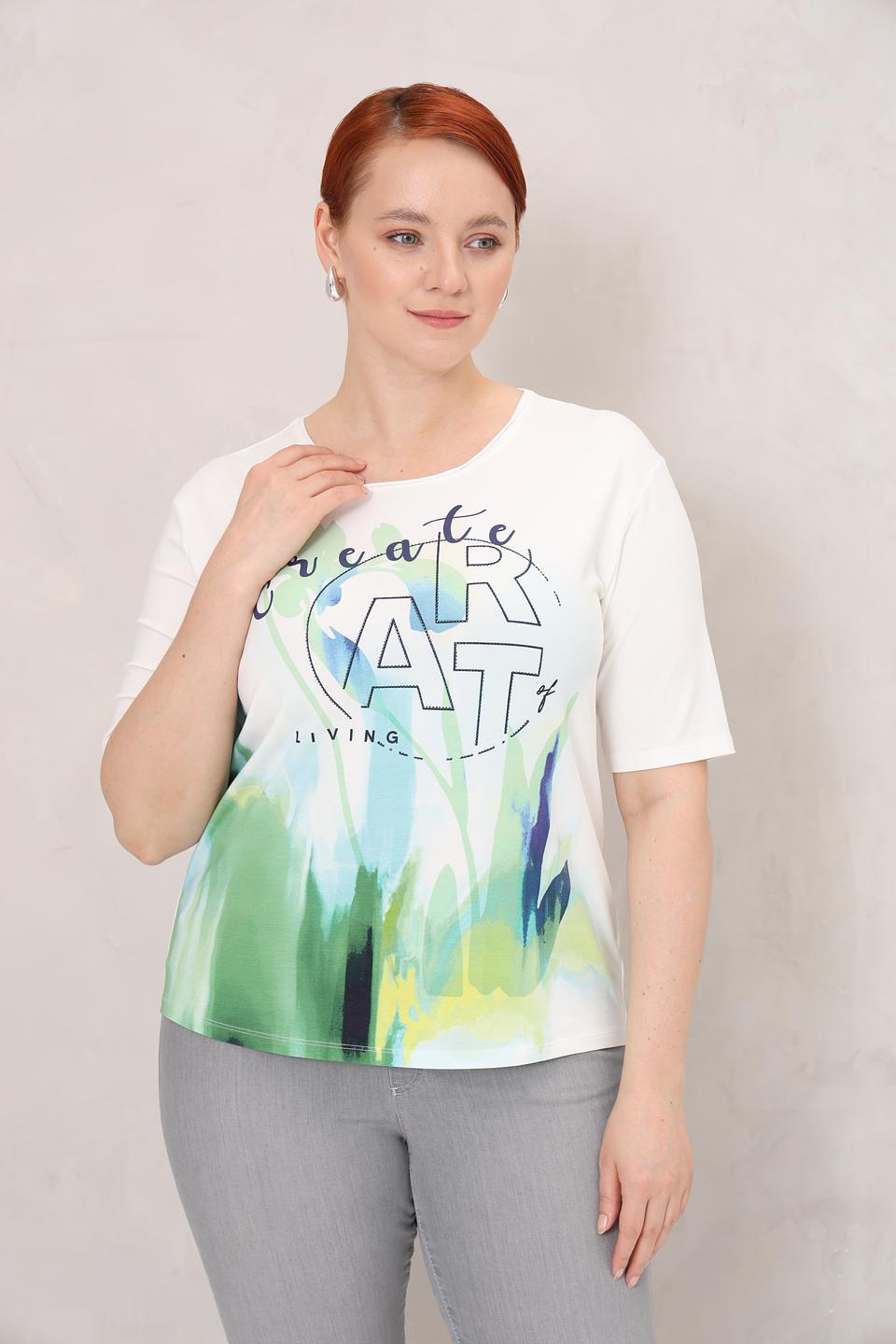 Футболка Rabe collection с принтом