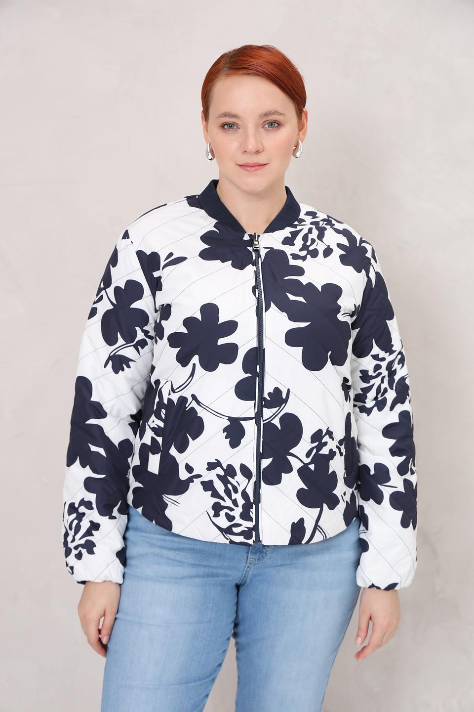 Куртка Rabe collection с цветочным принтом