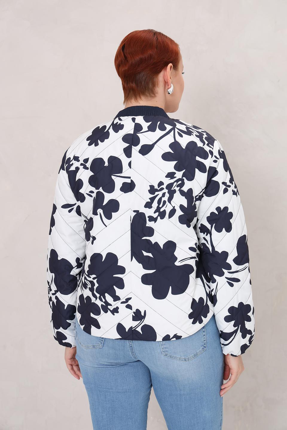 Куртка Rabe collection с цветочным принтом