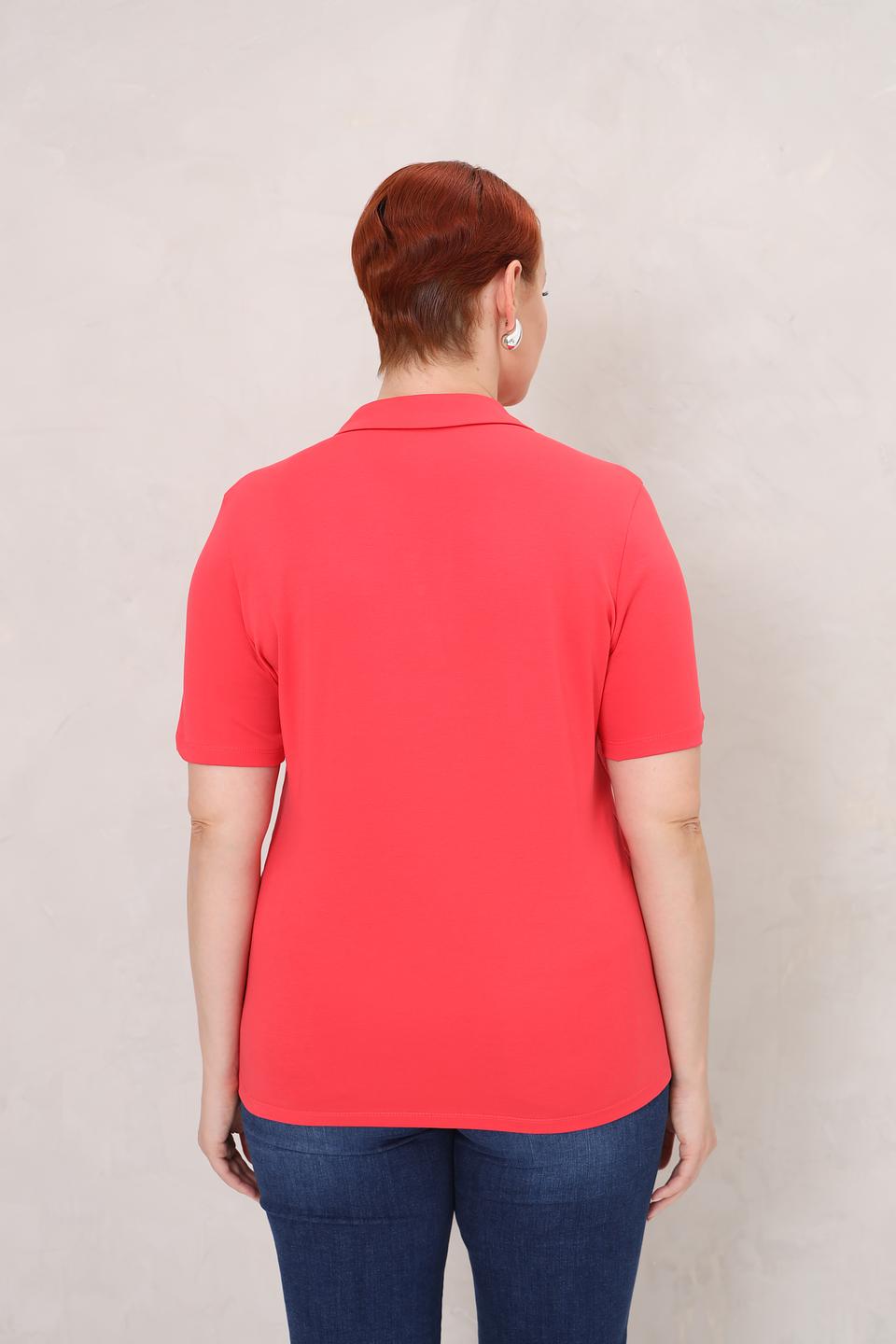 Футболка-поло Gerry Weber коралловая