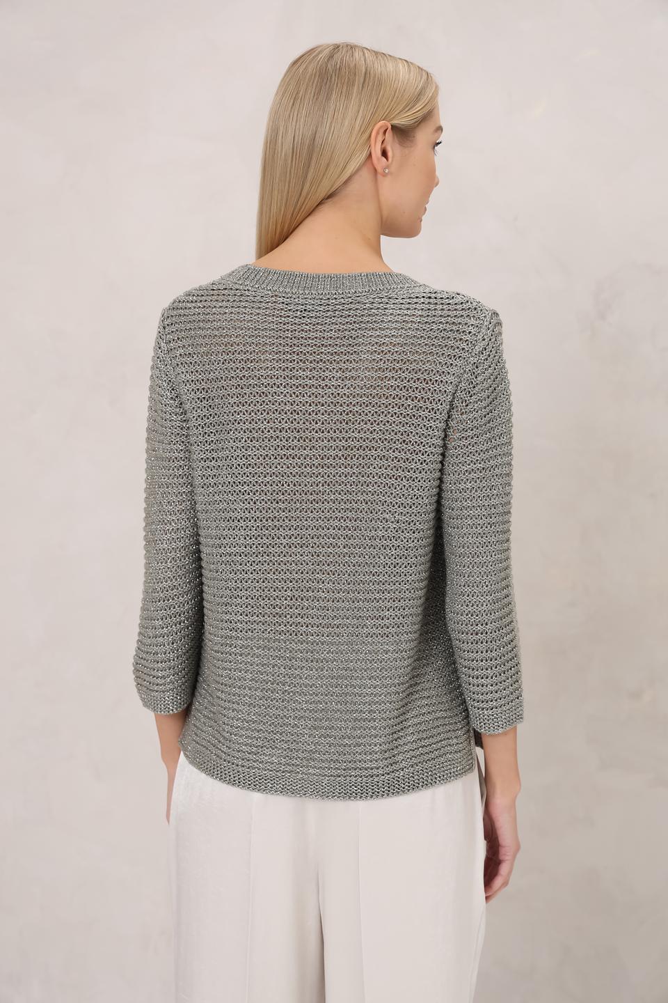 Пуловер Monari с металлизированной нитью