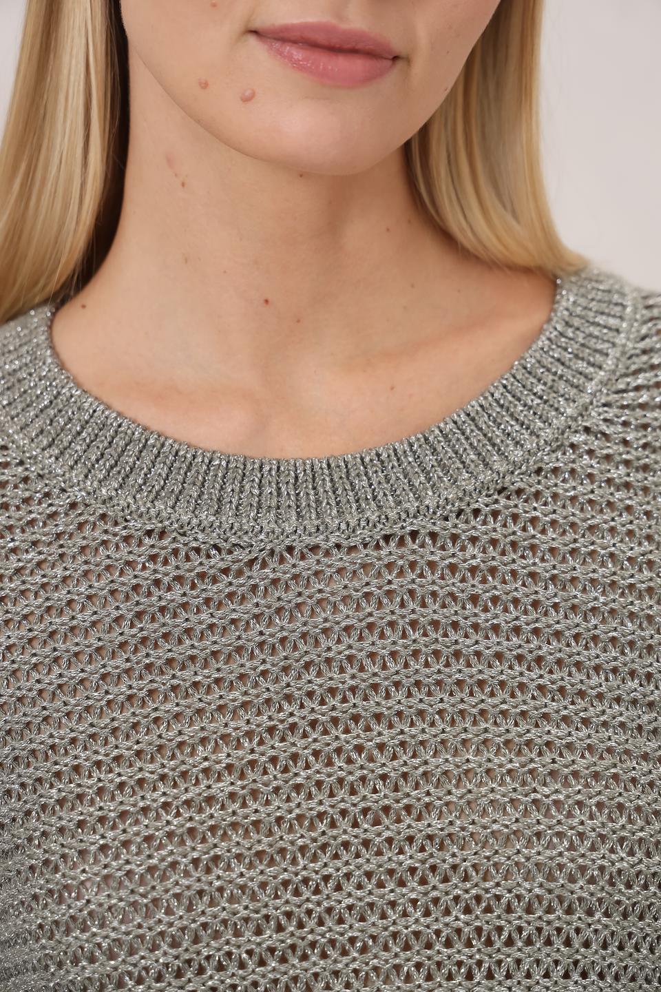 Пуловер Monari с металлизированной нитью