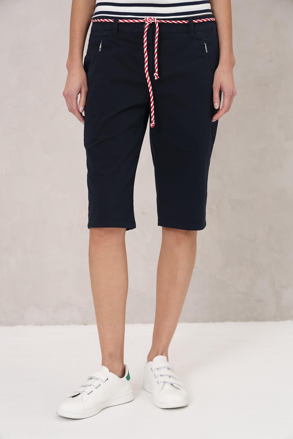 Шорты Ppep. с кулиской темно-синие