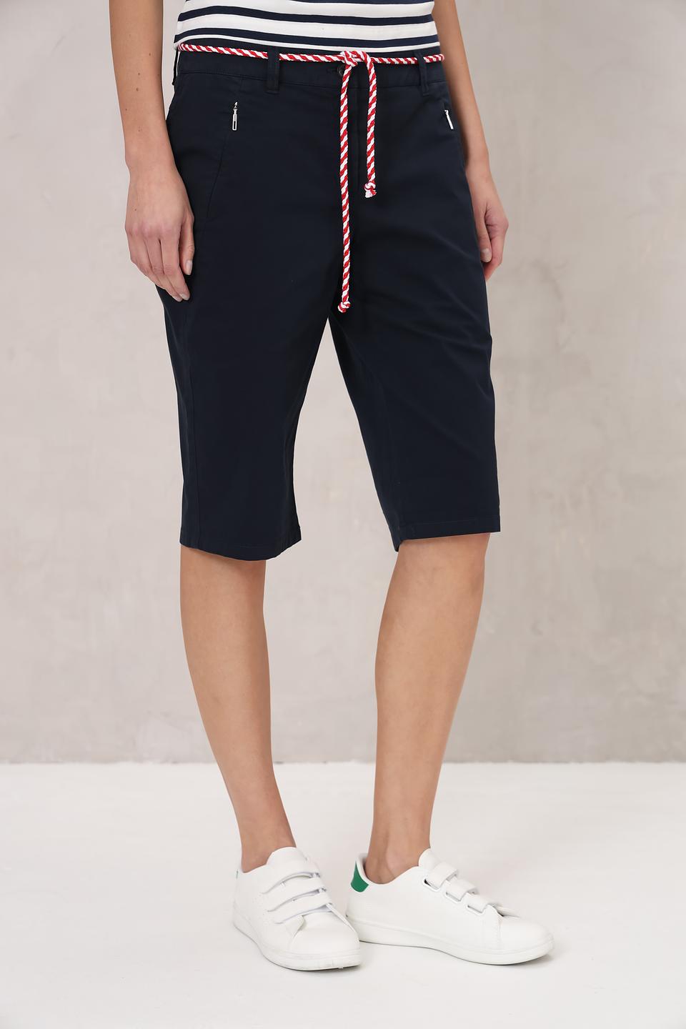 Шорты Ppep. с кулиской темно-синие